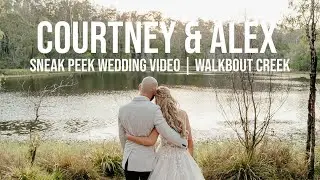 Courtney & Alex | WALKABOUT CREEK WEDDING | Sneak Peek Wedding Video | Brisbane Wedding