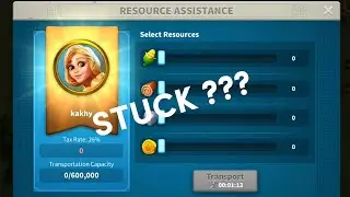 How to Send Resources from Farm Account to Main | STUCK BAR ? Can't Send ? SOLVE ! |ROK