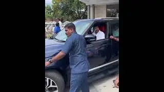 Udhayanathi Stalin mass car entry