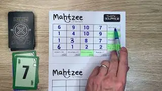 Mahtzee - Mathematical adaptation of Yahtzee
