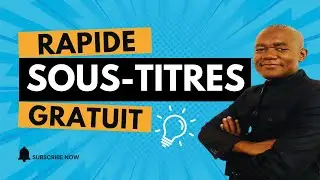 Cr&eacute;er des SOUS-TITRES YouTube en 5 minutes avec Canva (Tutoriel simple)