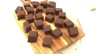 Only 2 ingredients - Chocolate fudge / Bara 2 ingredienser - Chokladfudge👌
