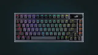 Review: ASUS ROG Azoth 75% Wireless Gaming Keyboard | OLED, Hot-Swap, NX Red, DIY Build