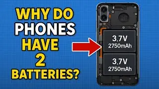 Dual Batteries = Double Power? | The Truth About Dual Batteries in Modern Phones 🔋🔥| Animated video