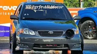 El Lemuel Corolla All Motor V6 11 Sec Club 93oct R9ktuned!!!