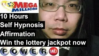 The secret method to win the lottery jackpot tonight! 8 hours law of attraction and self hypnosis