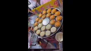 Chinese Street Food Night Market | Egg Pancakes