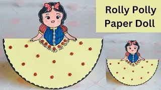 DIY Paper doll | Paper doll | Easy Paper Doll Making | paper craft