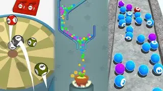 Merge Jam (Уровень 858) VS Garden Balls (Уровень 577) VS Bump pop (Уровень 1059) - Игровой процес...