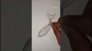 Easy 3D fish drawing #ytshorts #shortsvideo #fishdraw