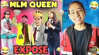 MLM Scam Queen Exposed || Savage Roast 😂🤡