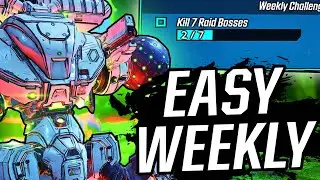 How to BEAT Vault Card WEEKLY: Kill 7 RAID BOSSES (Changes every THURSDAY) - Borderlands 3