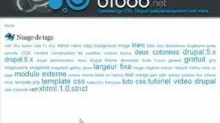 module Drupal : tagadelic
