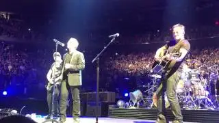 U2 encore with Bruce Springsteen 073115 @ MSG