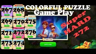 Township - Colorful Puzzle - Gameplay - Level 267 to 276 With SUPER HARD LEVEL 272