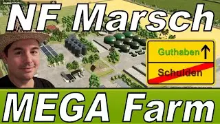 🚜 LS25 🚜 MEGA Farm NF Marsch #farmingsimulator2025 #fs25