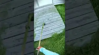 a smart lawn mower that is useful for tidying up the backyard #shorts