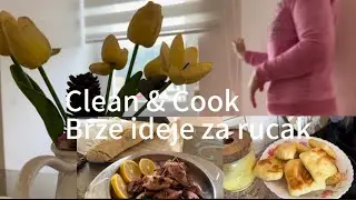 TIJESTO ZA SVE/Lignje punjene šampinjonima i rižom/Zlatni hljeb/Brzi uštipci/Jutarnja rutina