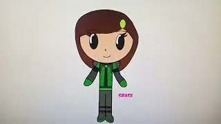 🌸💖Gift for Grace Lamson as Green Ender Defender Armor in MCSM💖🌸
