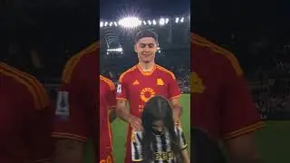 Dybala&rsquo;s and Vlahović&lsquo;s celebrations #dybala #dybalamask #vlahovic #juventus #roma