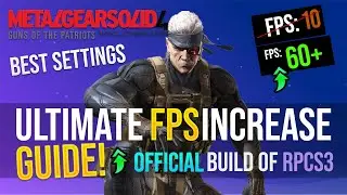 How to Emulate Metal Gear Solid 4 on PC via RPCS3 OFFICIAL Build
