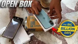 iPhone 16 Unboxing Flipkart Sale: iPhone 16 Open Box Delivery Flipkart Big Billion Sale!