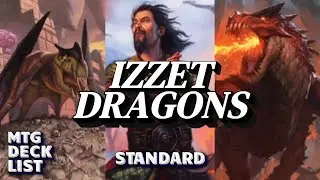 Using Sarkhan to Play Our Dragons Quickly! Standard Tarkir Dragonstorm MTG Arena