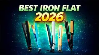 Best Flat Iron 2026 | Top Hair Straighteners for All Hair Types (450&deg;F, Ceramic & Titanium) Amazon