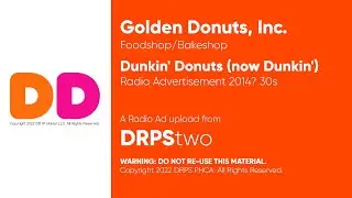 Dunkin' Donuts (now Dunkin') Radio Ad 2014? 30s