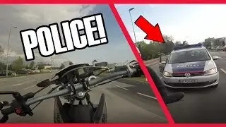 POLICE ESCAPE, Wheelie vor da Kiwarei | KlausaRiding
