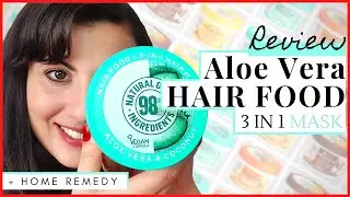 Маска с алоэ вера | Обзор Garnier Hair Food