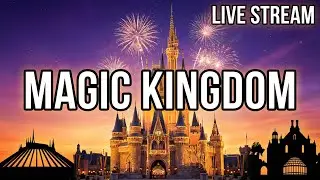 🔴 LIVE: Magic Kingdom: Early Morning Walk in the Park