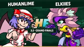 Hitfall 3.5 Grand Finals - Humanlime (Remilia Scarlet) vs Elkiies (Fernet) - Workshop - RoA