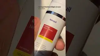 Reequil retinol night cream. Reduces fine lines. Retinol. #skincare #makeup