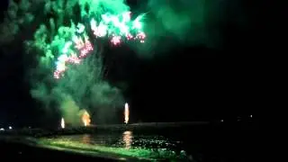 Fuegos artificiales en Barceloneta | LA MERCE 2015