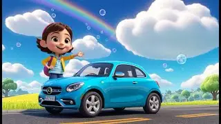 Electric Car, Silent Star | Quiet Ride Song for Kids | Eco Adventure Rhyme & Learn