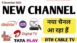 RT INDIA NEW CHANNEL GOING TO BE LAUNCHED ON TATA PLAY AIRTEL DTH DISH TV D2H || 5 December 2025