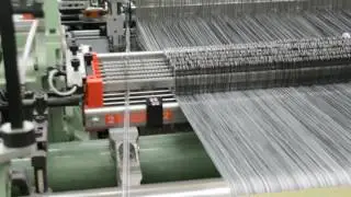 Jacquard loom - back view