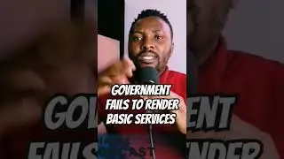 government fails to render basic services to the people