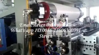 PVC free foam board machine