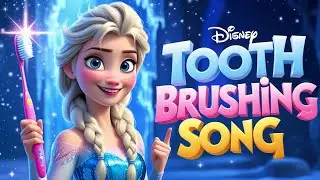🆕🎵 Elsa's Daughter Teeth Brushing Song 🦷❄ | Frozen Morning Routine Song For Kids | Disney Kids