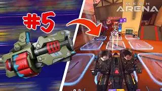 TOP 5 Weapons for DREADNOUGHT - Mech Arena