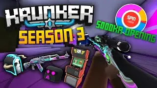 KRUNKER SEASON 3 | ALL NEW SKINS + 5000KR OPENING
