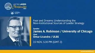 LAMES 2024| Fear and Dreams by James A. Robinson