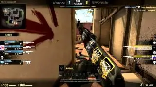 CS Go I Replay I Moments I clutch round 1vs4 [2]