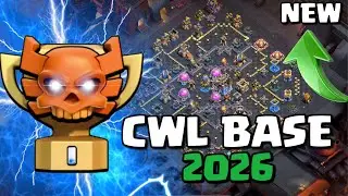 BEST TH18 WAR BASE LINKS | NEW TH18 CWL DEFENCE BASES IN CLASH 0F CLANS