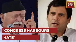 RSS Furious Over 'khaki Shorts On Fire Tweet, Says 'Congress Aim Is To Unite People Through Hate'