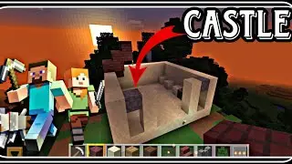Sand Castle Minecraft #minecraft #shorts  Hindi 1.19 New Bed Mod
