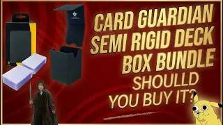 Card Guardian Semi Rigid Deck Box Bundle - TCG View Review