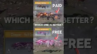 Paid vs Free Legendary Chopper Hell Dog In CODM